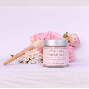 Indie + Mae Face Clay Mask + Brush