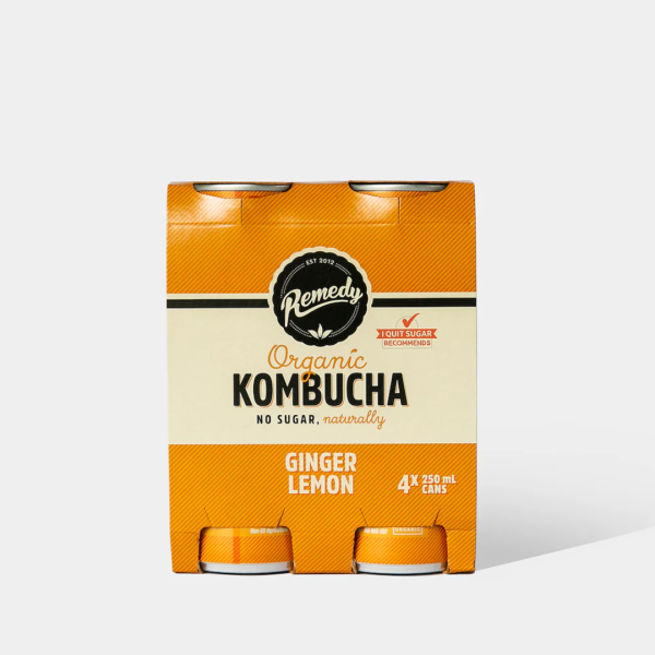 Kombucha Ginger Lemon