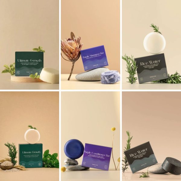 Natural Care Shampoo & Conditioner Bars