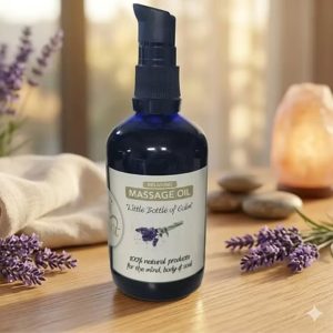 Nudi Point ‘Little Bottle of Calm’ Massage Oil