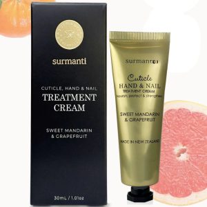 Surmanti Cuticle Hand & Nail Treatment Cream - Sweet Mandarin & Grapefruit