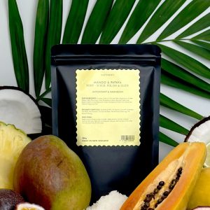 Surmanti Hand & Body Exfoliant Mango, Papaya & Coconut Salt Scrub