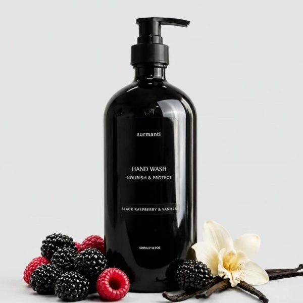 Surmanti Nourish & Protect Antibacterial Hand Wash - Black Raspberry & Vanilla