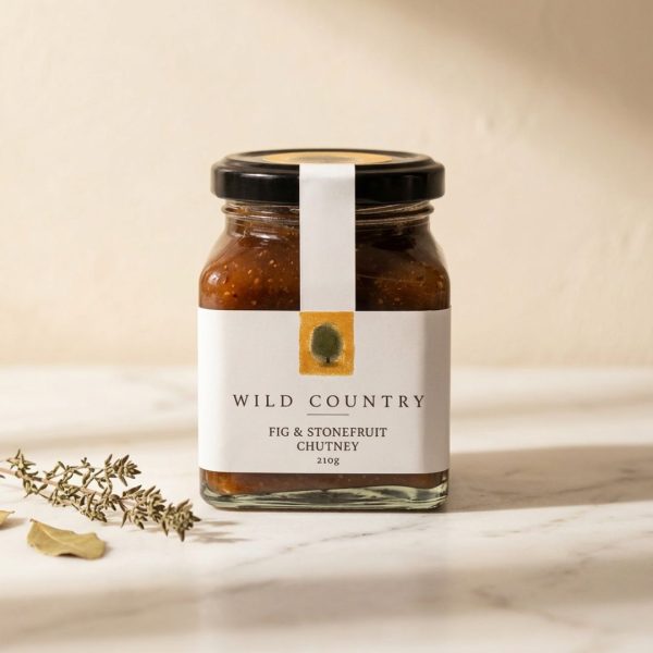 Wild Country Fig & Stonefruit Chutney