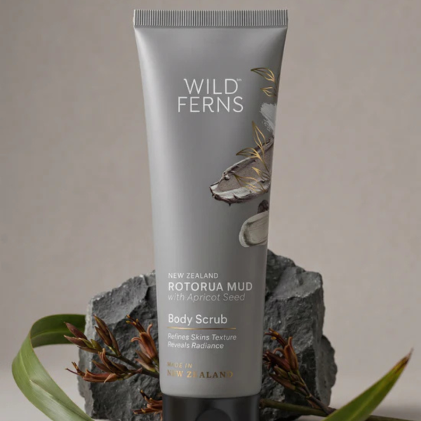 Wild Ferns Rotorua Mud Body Scrub