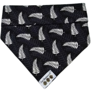 Cool Bandanas - Small White Ferns